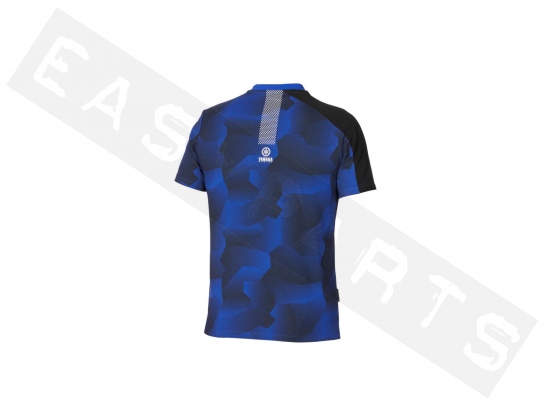 T-shirt YAMAHA Camouflage Paddock Azule Durham Hombre